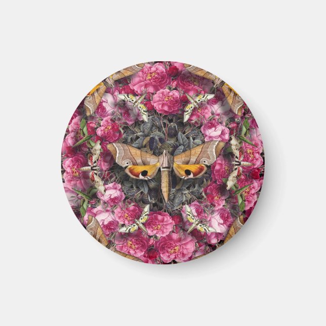 Íman Rosa Mandala (Frente)