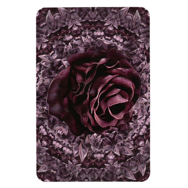Íman Rosa Mandala (Vertical)