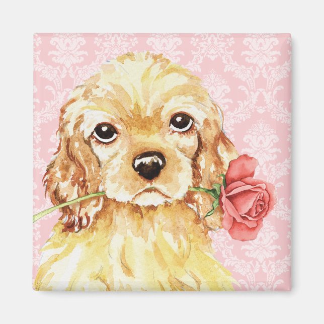 Íman Rosa namorados (Frente)