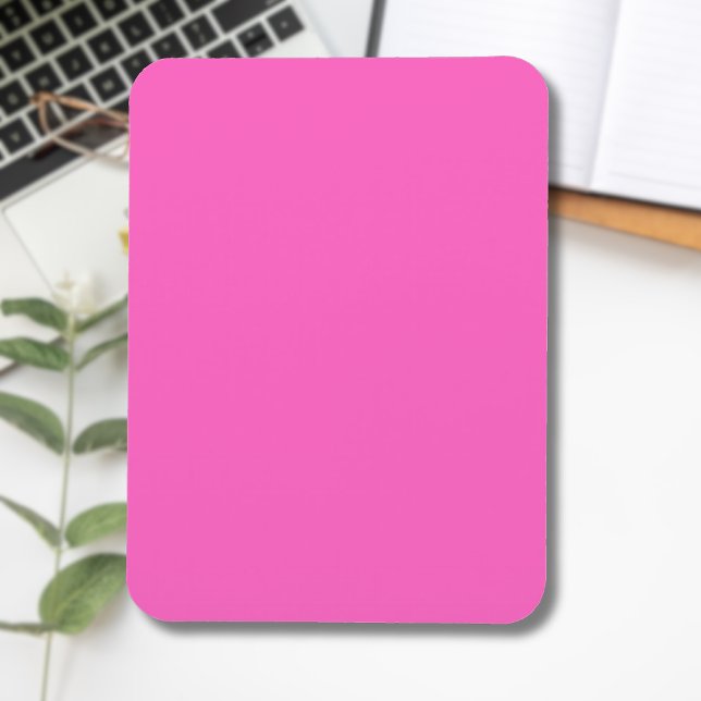 Íman Rosa Neon Sólido | Clássico (Criador carregado)