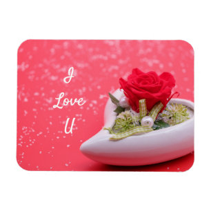 Íman Rosa no coração