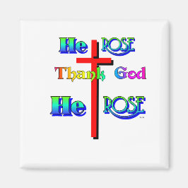 Íman Rosa Obrigado Deus Ele Rosa Refrigerador Magnet