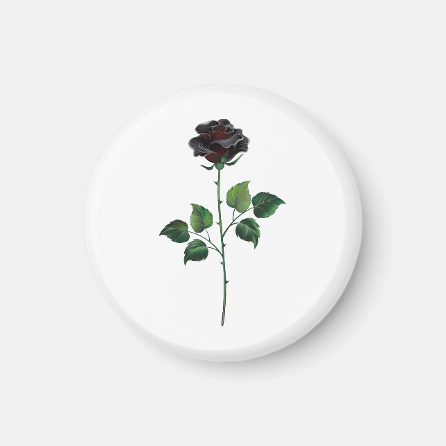 Íman Rosa preto (Frente)