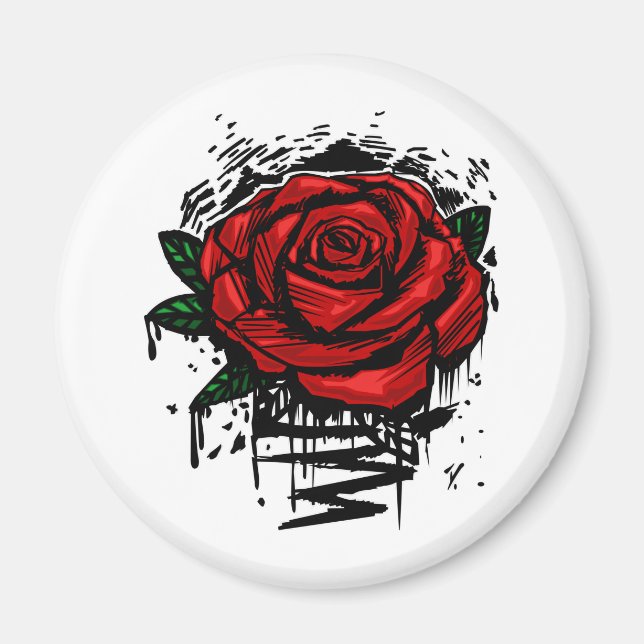 Íman Rosa resistente (Frente)