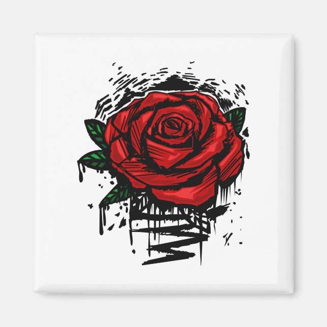 Íman Rosa resistente (Frente)