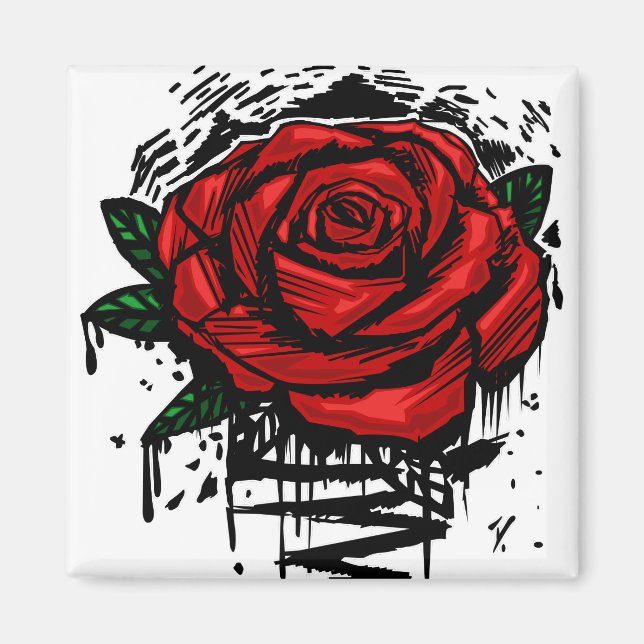 Íman Rosa resistente (Frente)