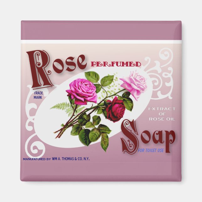 Íman Rosa Soap (Frente)