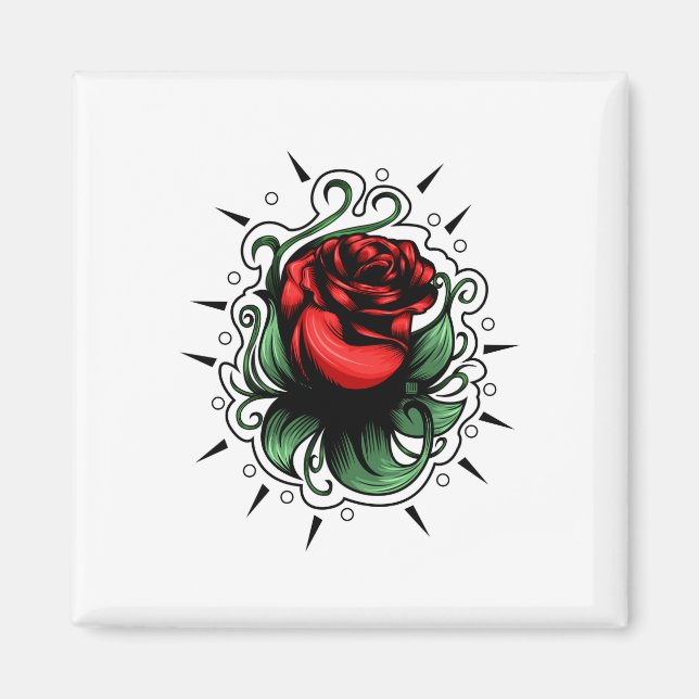 Íman Rosa surpreendente (Frente)