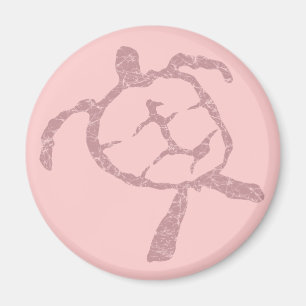Íman rosa-tartaruga