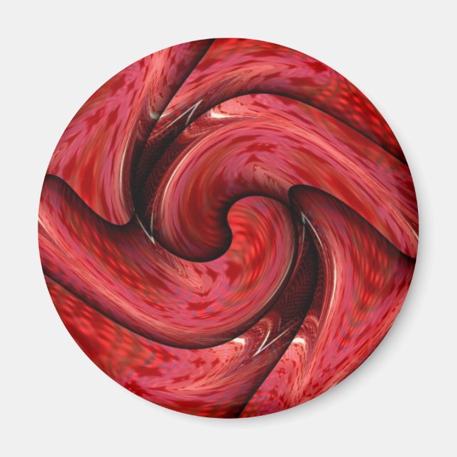 Íman Rosa vermelha (Frente)