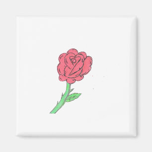 Íman Rosa vermelha