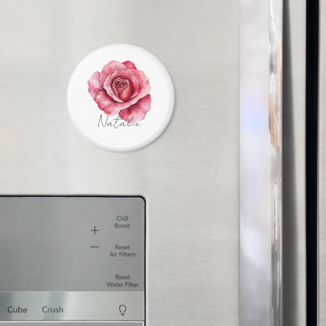 Íman Rosa vermelha (In Situ (Fridge))