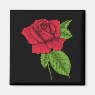ÍMAN ROSA VERMELHA 2