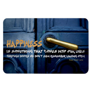 Íman Rosa Wilder Lane Inspirational Cote Flexível