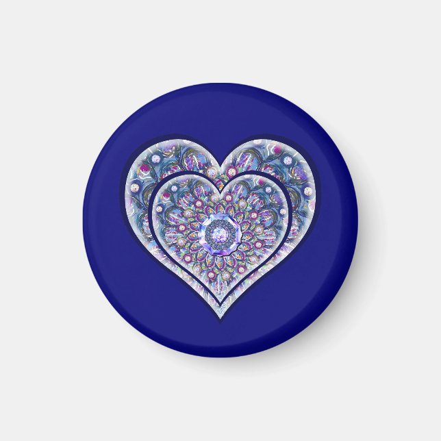 Íman Rosace Azul (Frente)