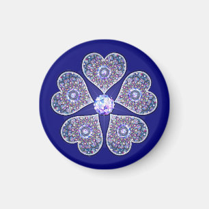 Íman Rosace Azul