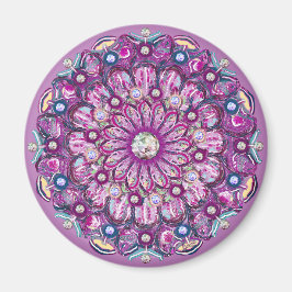 Íman Rosace vermelho cardinal