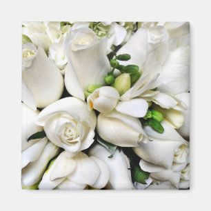 Íman Rosas brancos, para algum occasion_