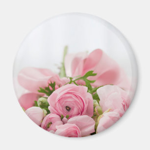 Íman Rosas Cor-de-Rosa para Casamento