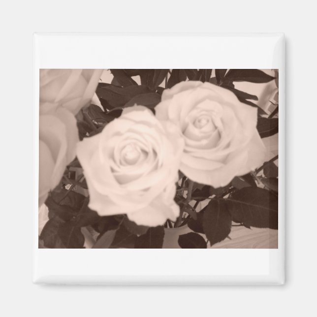 Íman Rosas de casamento (Frente)