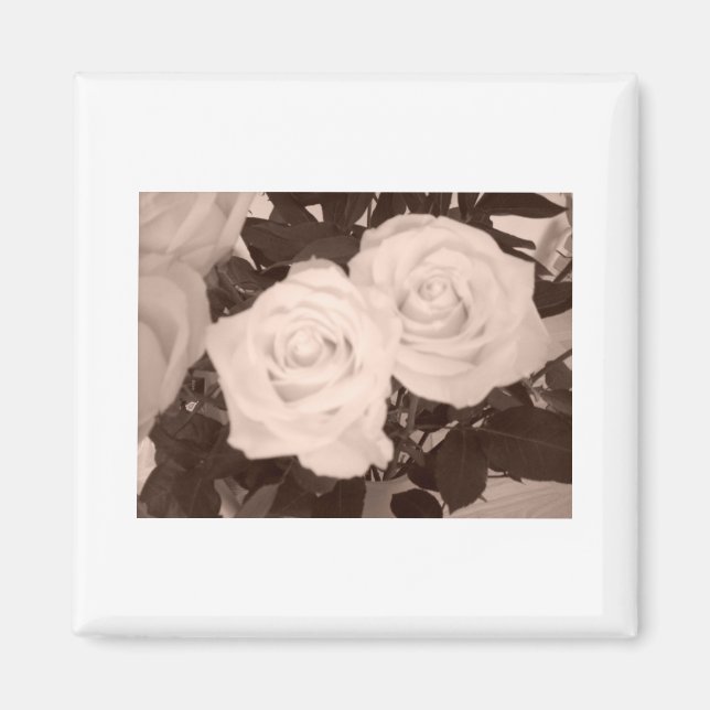 Íman Rosas de casamento (Frente)