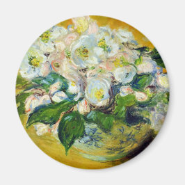 Íman Rosas de Natal (por Claude Monet)