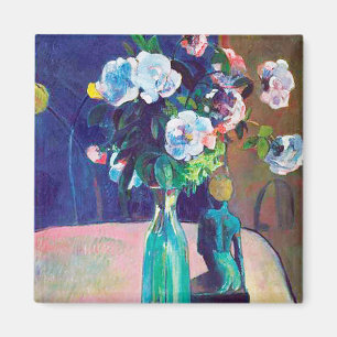 Íman Rosas e Estatueta, Gauguin