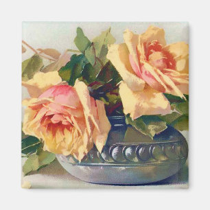 Íman Rosas em um ímã de arte virtual