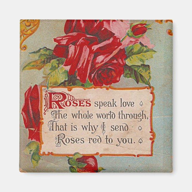 Íman Rosas Falam Amor (Frente)