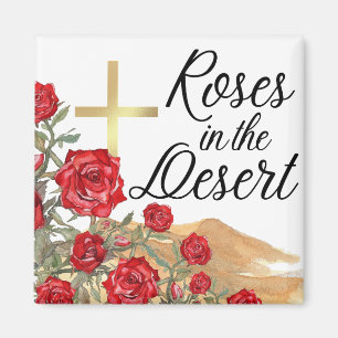 Íman Rosas no deserto