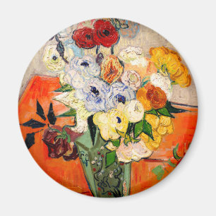 Íman Rosas Van Gogh e Anemones