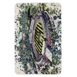 Íman Rose Bowl Southampton Cricket Ground Artistic