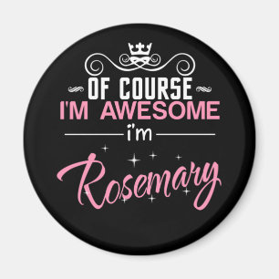 Íman Rosemary Claro que sou incrível. Sou Rosemary nam