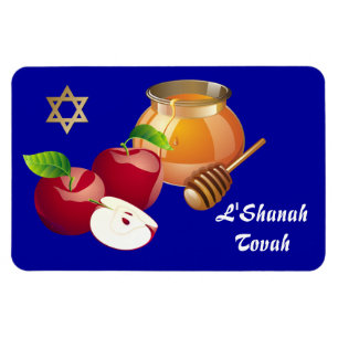 Íman Rosh Hashanah Magneta Judaica de Oferta de Ano N
