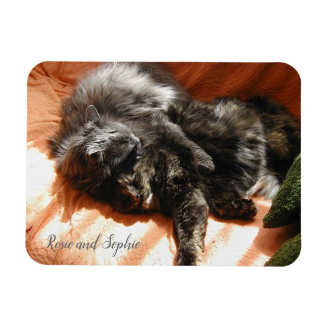 Íman Rosie e Sophie Refrigerator Magnet (Horizontal)