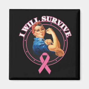 Íman Rosie o rebitador eu sobreviverei ao cancro da