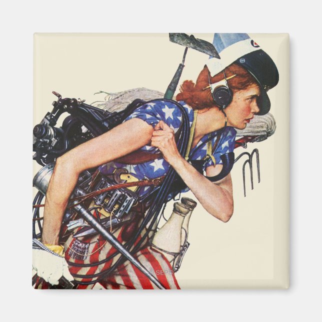 Íman Rosie para o resgate (Frente)