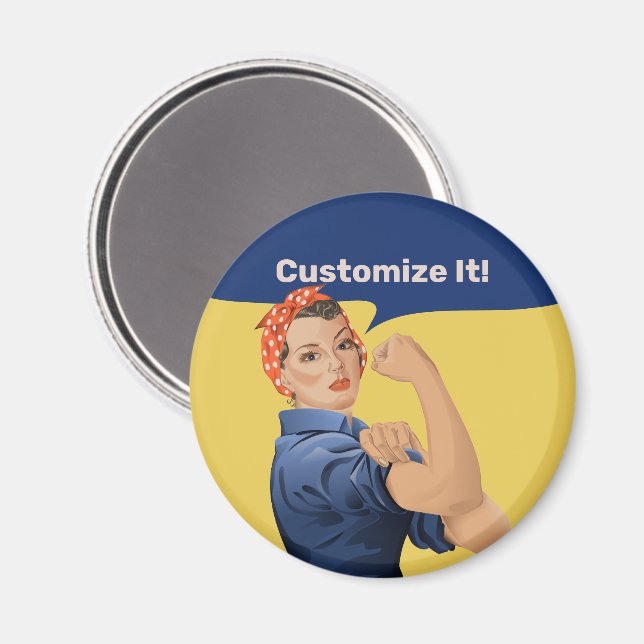 Íman Rosie the Riveter (Front/Back)