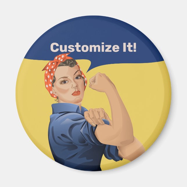 Íman Rosie the Riveter (Frente)