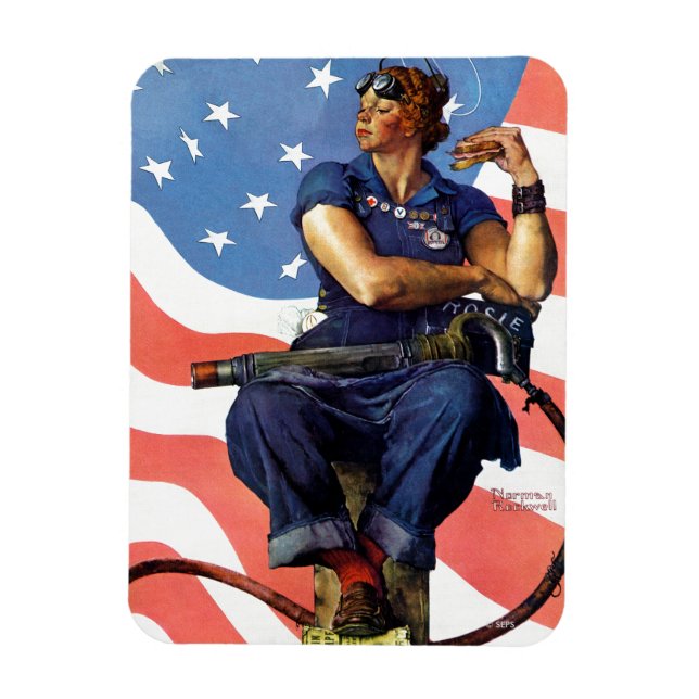 Íman "Rosie the Riveter" (Vertical)