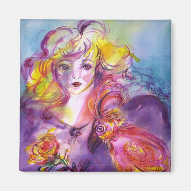 Íman ROSINA/Bola de Mascarada Veneza (Frente)