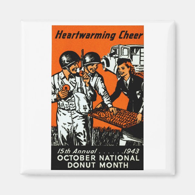 Íman rosquinha de 1943 (Frente)