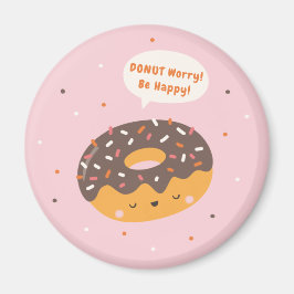 Íman Rosquinha preocupada, seja feliz! Com rosquinha fo