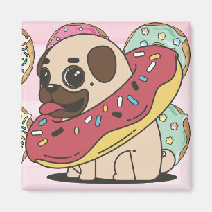 Íman Rosquinha Pug