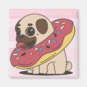 Íman Rosquinha Pug