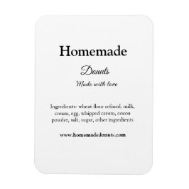 Íman Rosquinhas caseiras feitas com amor adicionar text