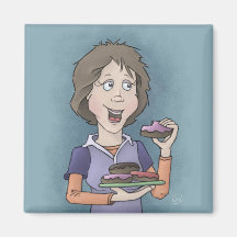 Rosquinhas com ímã de aspersores