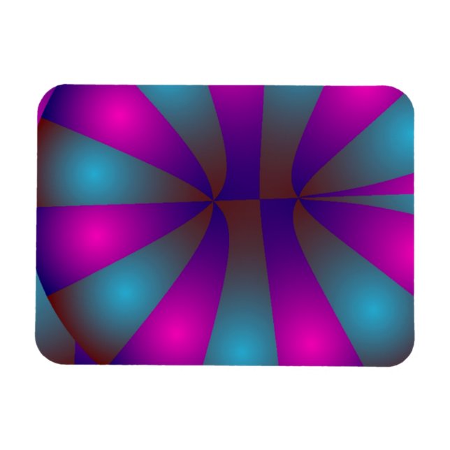 Íman Rosquinhas cor-de-rosa e azuis (Horizontal)