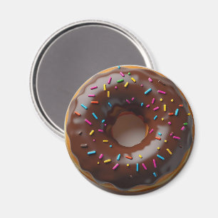 Íman Rosquinhas de Fosco de Chocolate com Sprinkles