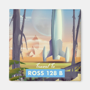 Íman Ross 128 B poster de ficção científica